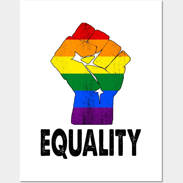 equality lgbtq Wall Art by Leosit